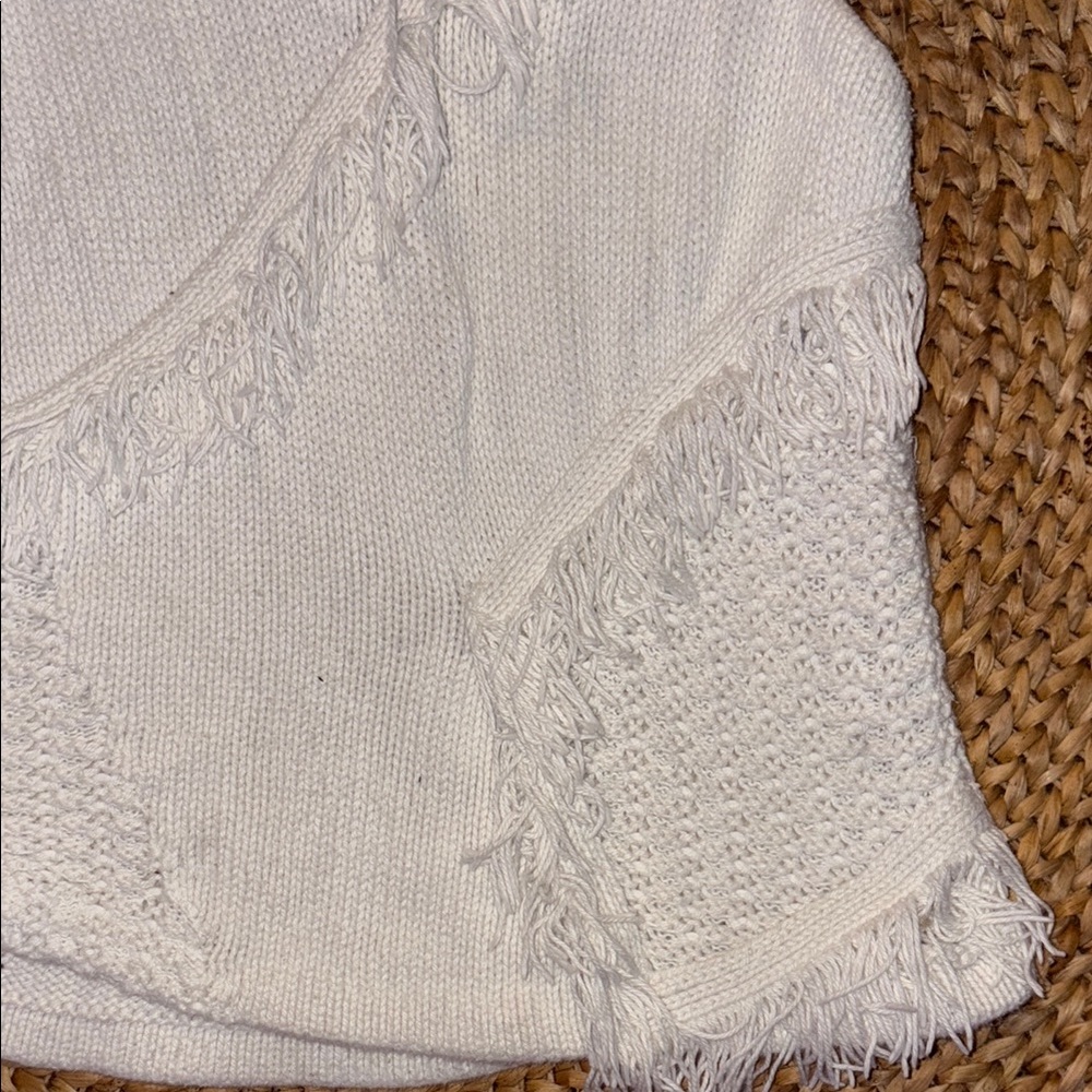Anthropologie top fringe knit tank#boho #minimalist#western#whimsygoth#festival - Picture 5 of 7